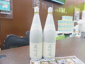 霧島市 買取専門 東京市場 ドンキホーテ霧島隼人店 酒 焼酎 森伊蔵 買取しました。