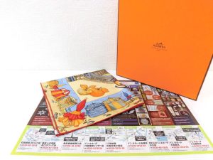 前橋市内 買取専門 東京市場 17号前橋元総社南小前店 ブランド エルメス ポケットチーフ 買取しました。