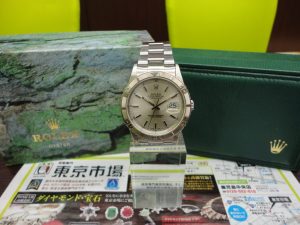 鹿児島市 買取専門 東京市場 国道225号宇宿店 ブランド ロレックス 腕時計 買取しました。