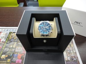 鹿児島市 買取専門 東京市場 国道225号宇宿店 ブランド IWC 腕時計 買取しました。