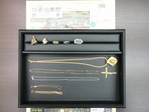 鹿児島市 買取専門 東京市場 国道225号宇宿店 貴金属 金 プラチナ 製品 買取しました。