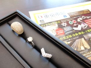 大田原市内！ 買取専門 東京市場 ドンキホーテ大田原店 貴金属 金 プラチナリング 買取しました。