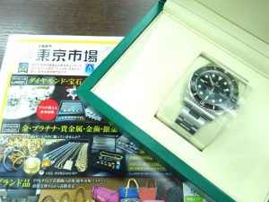 鹿児島市内 買取専門 東京市場 鹿児島中央店 ブランド ロレックス 腕時計 買取しました。