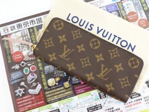 前橋市内 買取専門 東京市場 17号前橋元総社南小前店 ブランド ルイヴィトン 財布 買取しました。