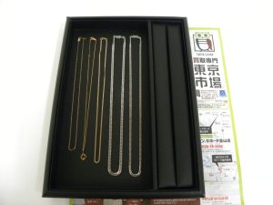 金沢市内 買取専門 東京市場 金沢中央郵便局前店 貴金属 金 プラチナ アクセサリー 買取しました。