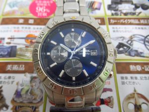 町田市 相模原市 出張買取 高価買取 買取専門 東京市場 町田駅前コビルナ店 ブランド フォッシル ブルー Speedway CH-2332 腕時計 買取しました。