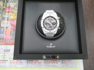 霧島市 買取専門 東京市場 ドンキホーテ霧島隼人店 ブランド ウブロ 腕時計 買取しました。