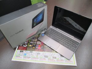 霧島市 買取専門 東京市場 ドンキホーテ霧島隼人店 家電 ASUS タブレットＰＣ 買取しました。