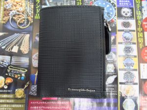 町田市 相模原市 出張買取 高価買取 買取専門 東京市場 町田駅前コビルナ店 ブランド エルメネジルドゼニア 三つ折り財布  買取しました。