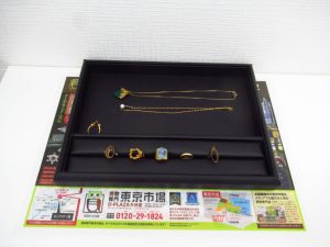 大分市 買取専門 東京市場 Dプラザ大分店 貴金属 金 プラチナ ネックレス リング 買取しました。
