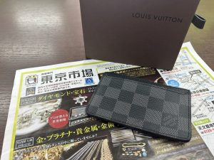 鹿児島市内 買取専門 東京市場 鹿児島中央店 ブランド ルイヴィトン カードケース 買取しました。