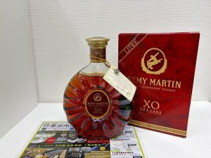 鹿児島市 買取専門 東京市場 天文館 地蔵角交番前店 洋酒 ブランデー レミーマルタン 買取しました。