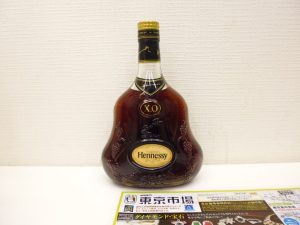 鹿児島市 買取専門 東京市場 天文館 地蔵角交番前店 洋酒 ブランデー ヘネシー 買取しました。