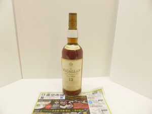 姶良市 買取専門 東京市場 姶良国道10号店 ウィスキー マッカラン 買取しました。