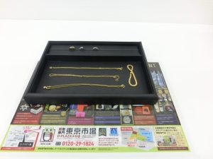大分市 買取専門 東京市場 Dプラザ大分店 貴金属 金 ネックレス ブレスレット リング 買取しました。