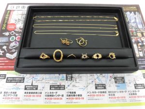 前橋市内 買取専門 東京市場 17号前橋元総社南小前店 貴金属 金製品 金 アクセサリー 買取しました。