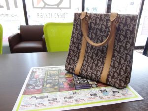大田原市内！ 買取専門 東京市場 ドンキホーテ大田原店 ブランド ディオール バッグ 買取しました。