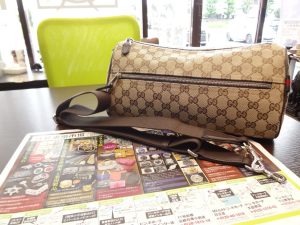 大田原市内！ 買取専門 東京市場 ドンキホーテ大田原店 ブランド グッチ GGキャンバス バッグ 買取しました。