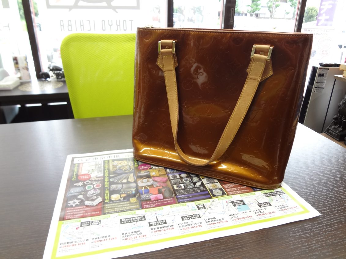 大田原市内！ 買取専門 東京市場 ドンキホーテ大田原店 ブランド ルイヴィトン ヴェルニ バッグ 買取しました。