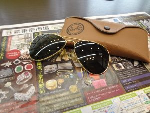 大田原市内！買取専門 東京市場 ドンキホーテ大田原店 ブランド レイバン サングラス 買取しました。