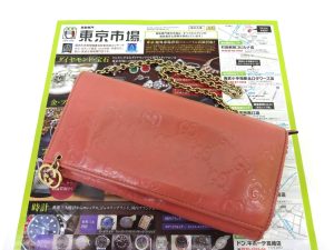日立 高萩 北茨城 常陸太田 買取専門 東京市場 メガドンキ 日立店 ブランド グッチ 財布 買取しました。