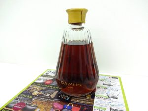 日立 高萩 北茨城 常陸太田 買取専門 東京市場 メガドンキ 日立店 酒 洋酒 カミュ ブランデー 買取しました。
