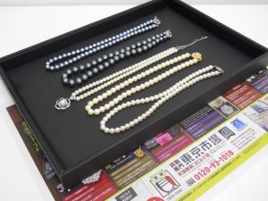 町田市 相模原市 出張買取 高価買取 買取専門 東京市場 町田駅前コビルナ店 パールネックレス 買取しました。