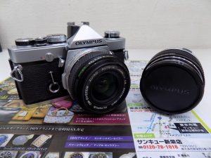鹿児島市 買取専門 東京市場 サンキュー新栄店 オリンパス フィルムカメラ OM-1 買取しました。