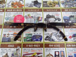 春日部市内！買取専門 東京市場 東武豊春駅西口店 インフィニティ スペクタルズ 度なし リムレスメガネ 買取しました。