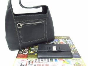 大分市 買取専門 東京市場 Dプラザ大分店 ブランド フェラガモ ショルダーバッグ 長財布 買取しました。