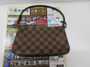 いづろ 中町 金生町 照国通り 東京市場 天文館 御着屋交番前店 ブランド ルイ・ヴィトン バッグ 買取しました。