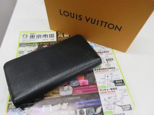 いづろ 中町 金生町 照国通り 東京市場 天文館 御着屋交番前店 ブランド ルイ・ヴィトン 財布 買取しました。