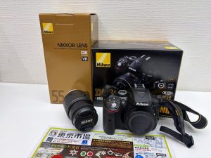 鹿児島市 東京市場 天文館 地蔵角交番前店 カメラ ニコン デジタル一眼レフカメラ 買取しました。