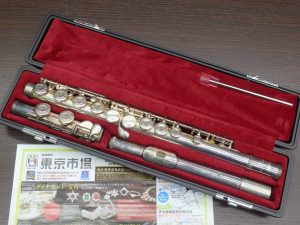 鹿児島市 買取専門 東京市場 国道225号宇宿店 楽器 ヤマハ フルート 買取しました。