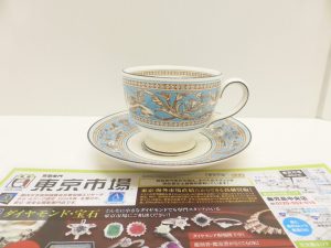 姶良市 買取専門 東京市場 姶良国道10号店 ウェッジウッド カップ&ソーサー 買取しました。