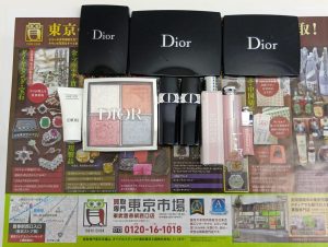春日部市内！買取専門 東京市場 東武豊春駅西口店 化粧品 ディオール コスメ 買取しました。