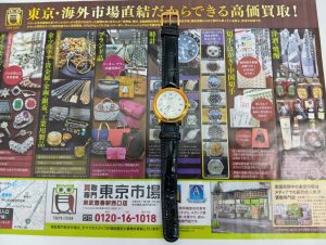 春日部市内！買取専門 東京市場 東武豊春駅西口店 セイコー クレドール 4S79-0010 18KT 腕時計 買取しました。