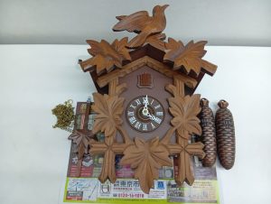 春日部市内！買取専門 東京市場 東武豊春駅西口店 ドイツ製 木彫り鳩時計 木彫り風 鳩 買取しました。
