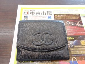 大田原市内！ 買取専門 東京市場 ドンキホーテ大田原店 ブランド シャネル 財布 買取しました。