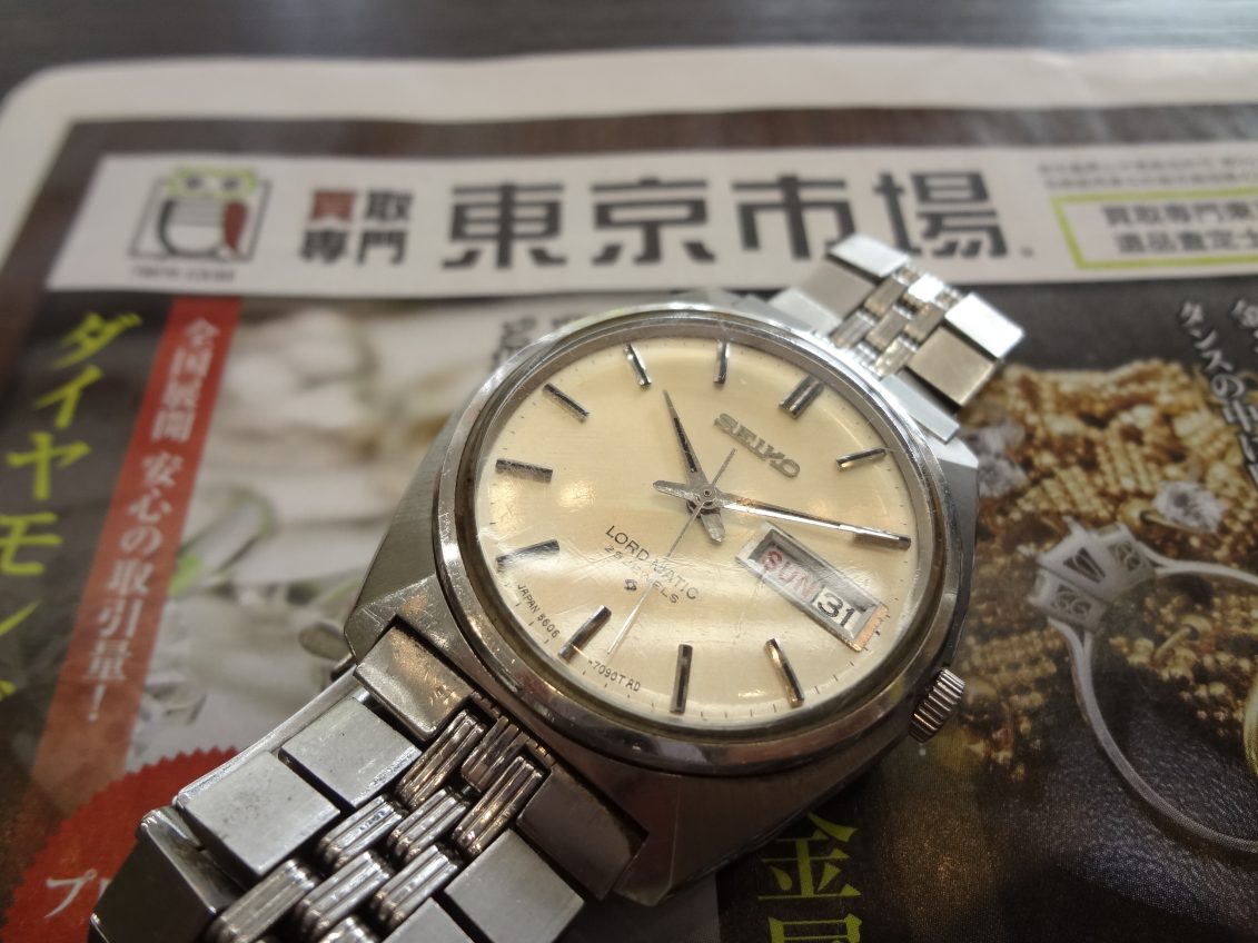 大田原市内！買取専門 東京市場 ドンキホーテ大田原店 ブランド 腕時計 セイコー 自動巻き 買取しました。