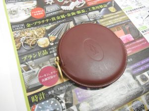 鹿児島市 東京市場 天文館 地蔵角交番前店 ブランド Cartier カルティエ コインケース 買取しました。