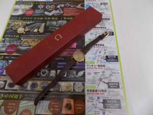鹿児島市 買取専門 東京市場 サンキュー新栄店 ブランド OMEGA 時計 買取しました。