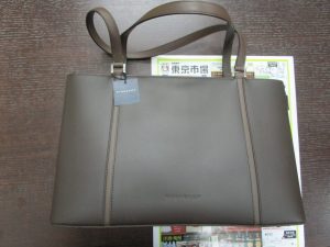 鹿児島市内 買取専門 東京市場 鹿児島中央店 ブランド BURBERRY バッグ 買取しました。