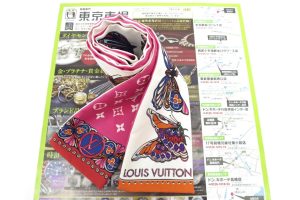 所沢 入間 狭山 日高 秩父 東村山 買取専門 東京市場 西武小手指駅北口タワーズ店 ブランド ルイヴィトン スカーフ 買取しました。