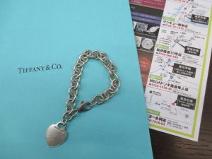 霧島市 買取専門 東京市場 ドンキホーテ霧島隼人店 ブランド ティファニー ブレスレット 買取しました。