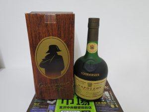 金沢市内 買取専門 東京市場 金沢中央郵便局前店 洋酒 ブランデー 買取しました。