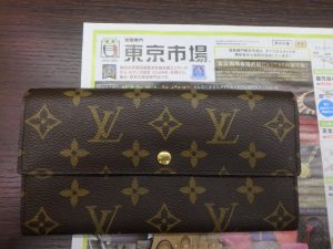 鹿児島市 買取専門 東京市場 国道225号宇宿店 ブランド ヴィトン 財布 買取しました。