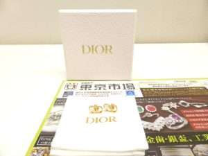姶良市 買取専門 東京市場 姶良国道10号店 ディオール ピアス 買取しました。