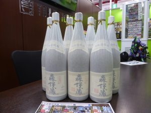 霧島市 買取専門 東京市場 ドンキホーテ霧島隼人店 酒 焼酎 森伊蔵 買取しました。