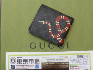 姶良市 買取専門 東京市場 姶良国道10号店 グッチ 財布 買取しました。